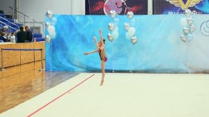 Упражнение без предмета, художественная гимнастика «Хрустальная лента»