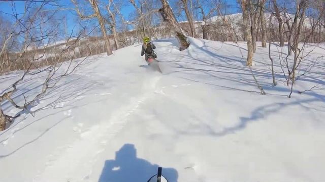 Сноубайки на Вачкажце. Камчатка. Snowbike on Vachagec. Kamchatka. смотреть онлайн