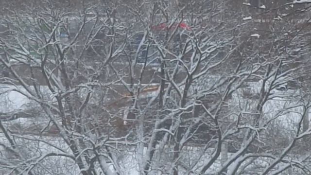 Уборка снега в Петербурге 13.11.2016г. смотреть онлайн