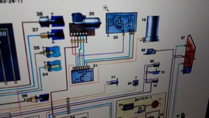 Схема подключения ближнего и дальнего света на газ 2410, расположение предохранителей цвета проводов