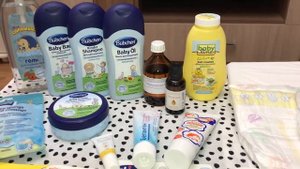 КОСМЕТИКА ДЛЯ НОВОРОЖДЁННОГО//УХОД ЗА МАЛЫШОМ С 0-3 МЕСЯЦЕВ