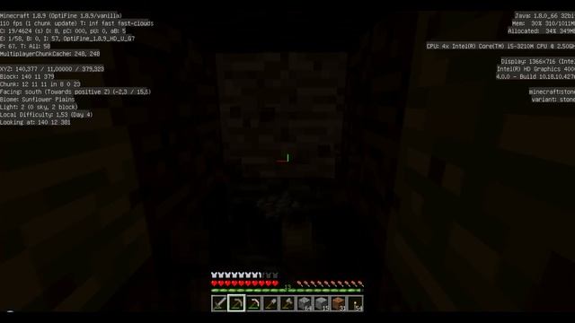 Minecraft выживание без модов 1.8.9 #3 смотреть онлайн
