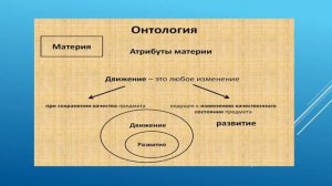 15:40  Онтология как учение о бытии