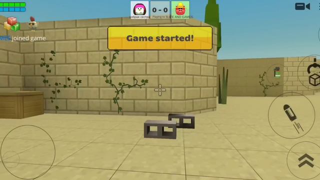 ДУЭЛЬ С ДОБРОЙ СЕСТРОЙ! ВЕСЕЛЬЕ И УГАР В ЧИКЕН ГАНЕ! CHICKEN GUN! смотреть онлайн