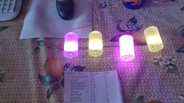 Параллельное соединение адресных светодиодов ws2812b.