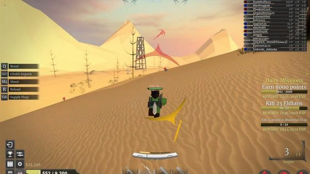 Life Of An Armoured Titan Player - Roblox Titan Warfare смотреть онлайн