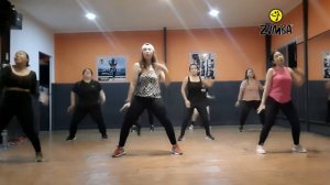 Dj haning - lagu Dayak [ZUMBA] CHOREO by ZIN YANIE