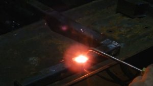 Сварка трубы водородом с толщиной стенки 2 мм.