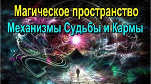 Магическое пространство  Механизмы Судьбы и Кармы