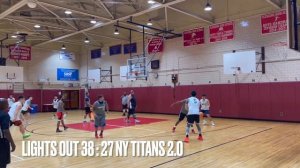 NY Titans 2.0 vs Lights Out | TimeOut Basketball League