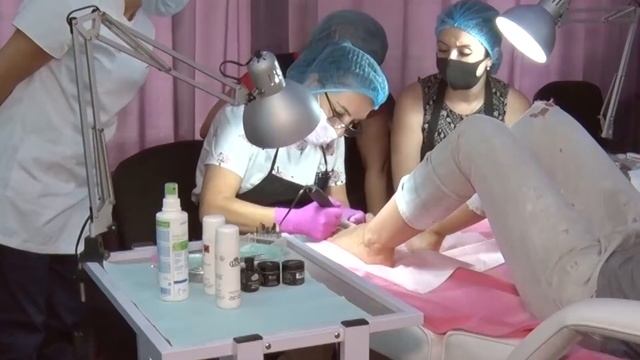 Обучение в @vilena_beauty_academy на тему: «Медицинский педикюр. Введение в подологию» смотреть онлайн