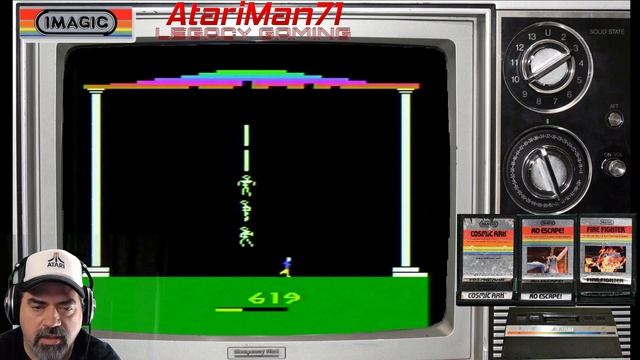 Episode 78 - Atari 2600 – Imagic: Cosmic Ark, No Escape! & Fire Fighter смотреть онлайн
