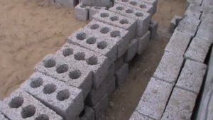 кладка керамзитного блока! Астрахань!