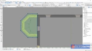 Крыша над эркером в Архикаде. Как построить сложную крышу в ArchiCAD