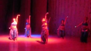 Данс Арт Дизайн Танец со свечами