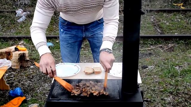 Готовь на природе, как дома! Полевая кухня на ракетных печах ОГНИВО. смотреть онлайн