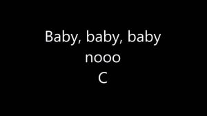 Justin Bieber - Baby (Chord & Lyric)