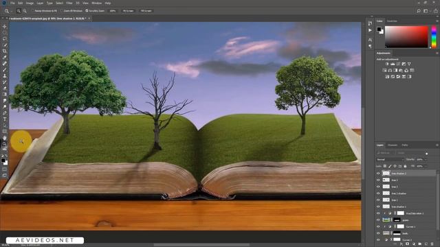 Photoshop Manipulation Tutorial - Earth Book смотреть онлайн