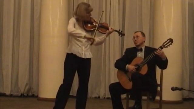 Н. Паганини - Кантабиле (дуэт "Музыкальные миниатюры") смотреть онлайн