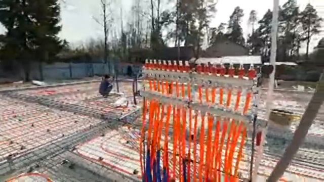 Фундамент УШП 15*26 для дома из газобетона 530 м2, готовимся к заливке