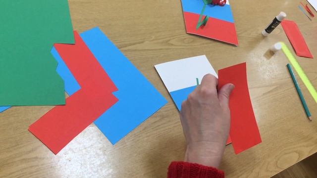 ПРАЗДНИЧНАЯ ОТКРЫТКА КО ДНЮ РОССИИ. Мастер-класс «Флаг России» смотреть онлайн