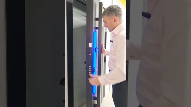 Входная Дверь Lummix с Биометрическим Замком и Инновационной Подсветкой