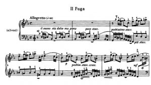 J. S. Bach - Prelude and Fugue in C minor, BWV 847 WTC Book 1