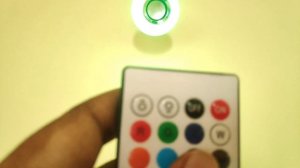 Music Led Bulb 16 colors with built in Bluetooth speaker for 500 rupees