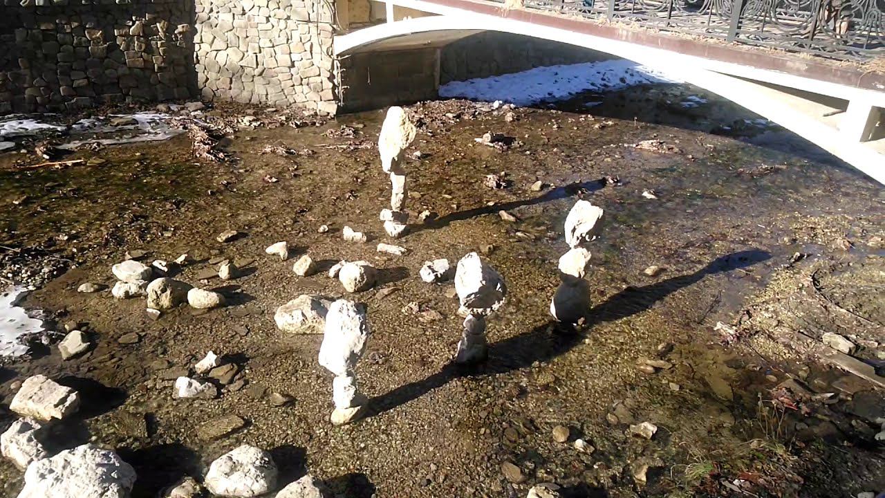 Камни в Кисловодске на Реке Ольховка смотреть онлайн