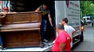 Перевозка пианино. Компания «Просто переезд».