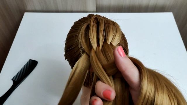 Прическа из резинок. Фонарики! смотреть онлайн