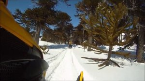 snowmobile ski doo caviahue 2011