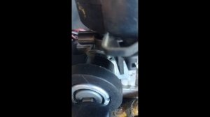 Замена контактной группы  замка зажигания  Opel omega b