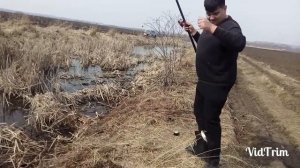 Интересная весенняя рыбалка! Серпуховский район 16.04.2018г.