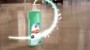 Реклама Мистер Пропер    Грязный пол