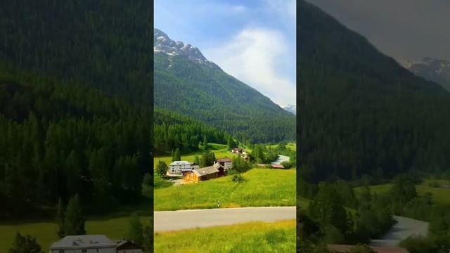 LAVIN VILLAGE, CANTON GRAUBÜNDEN, SWISS??