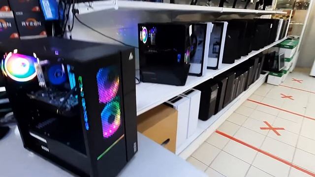 Сборка 1784 _53950₽_ Ryzen 5 2600 / B450M Pro4 / 16Gb / ssd240 / GTX 1080 / 650W / Azza Iris 330 RG смотреть онлайн