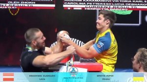 OLEG ZHOKH - 80Kg Category LEFT WORLD CHAMPIONSHIP