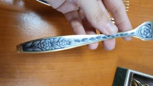 Вилки серебряные СССР