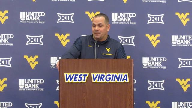 West Virginia Mountaineers Football: Tony Gibson 10/2/18 смотреть онлайн