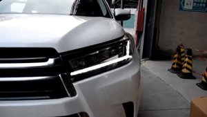 Фары светодиодные Toyota Highlander XU50 2016-