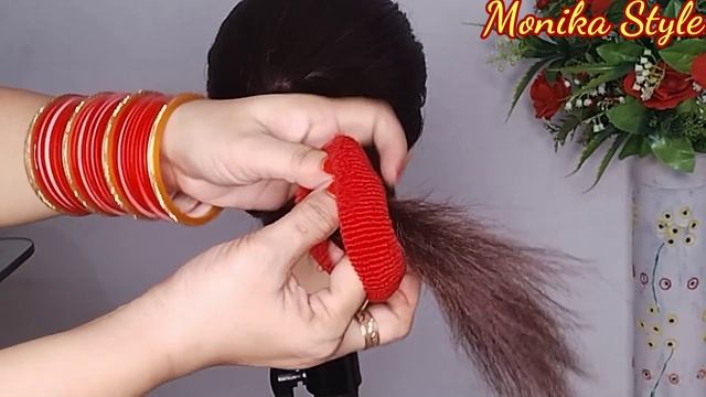 6️⃣Easy Elegant Hairstyles ?Hair Transformations ! Crazy Hairstyles ! Beautiful Bun done by Monika смотреть онлайн