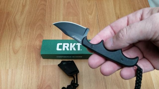 CRKT FOLTS MINIMALIST 5CR15MOV STAINLESS BOWIE BLACK MICARTA HANDLE KNIFE 2387K смотреть онлайн