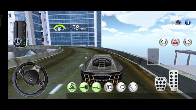 3D Driving Class : Funny Accident Lamborghini Driving Car part 89  Android Gameplay