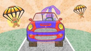 Песни для малышей   Бибика   Мультик про машинки