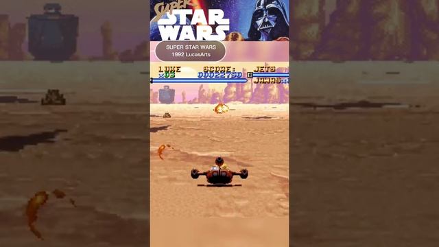 Super Star wars 1992 lucasarts