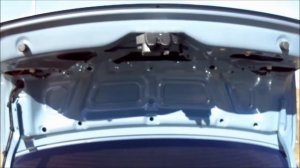 Шумоизоляция крышки багажника Kia Rio