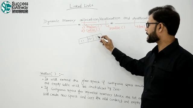 Dynamic memory allocation | calloc() | malloc() | realloc() | free() | dangling pointer смотреть онлайн