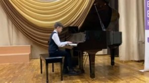 Бульков Кирилл, 11 лет, г  Лесосибирск Р  Шуман Листок из альбома, соч  99 №1; И С  Бах Двухголосна