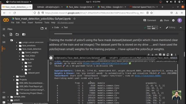 Real Time Face Mask Detection using YOLO OpenCV & Python | Custom Dataset | Computer Vision Tutoria